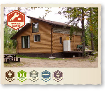 The Cabins at Tobin Lake Fishing Vacation Rentals Nipawin Regional Park Saskatchewan Canada